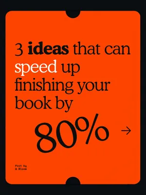 3 Bite Sized Ideas That Will Help You Publish Your Tiny First Book (and Build Your Author Brand) with Super Speed